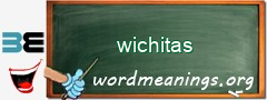 WordMeaning blackboard for wichitas